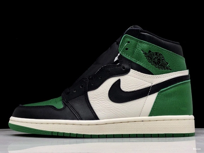 Bmlin shoes NRG Pine Green OG High 555088-302 Sail-Black Jordan 1 Air 0817